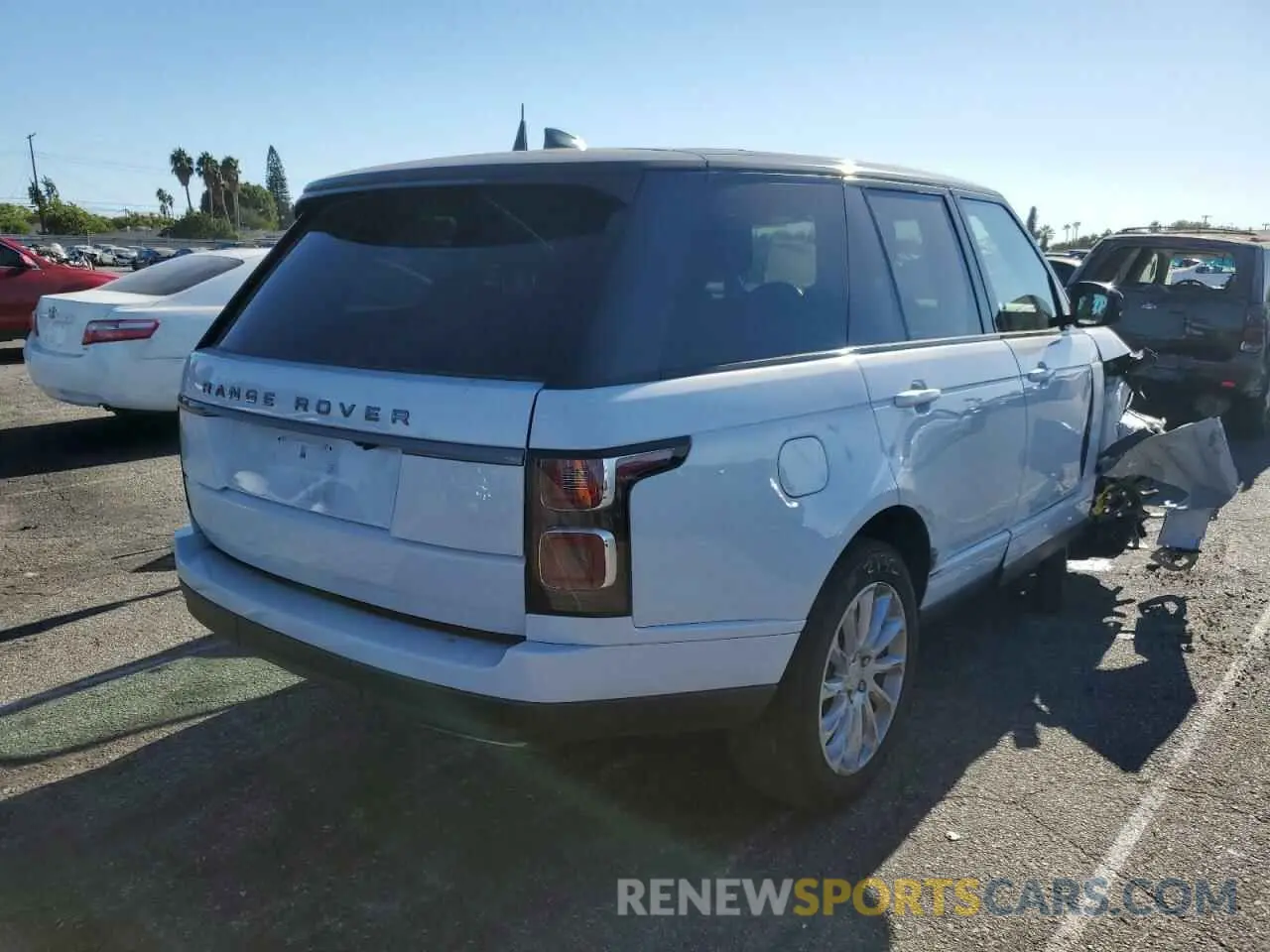 4 fotografías del automóvil dañado SALGR2SU7LA598756 LAND ROVER RANGEROVER 2020