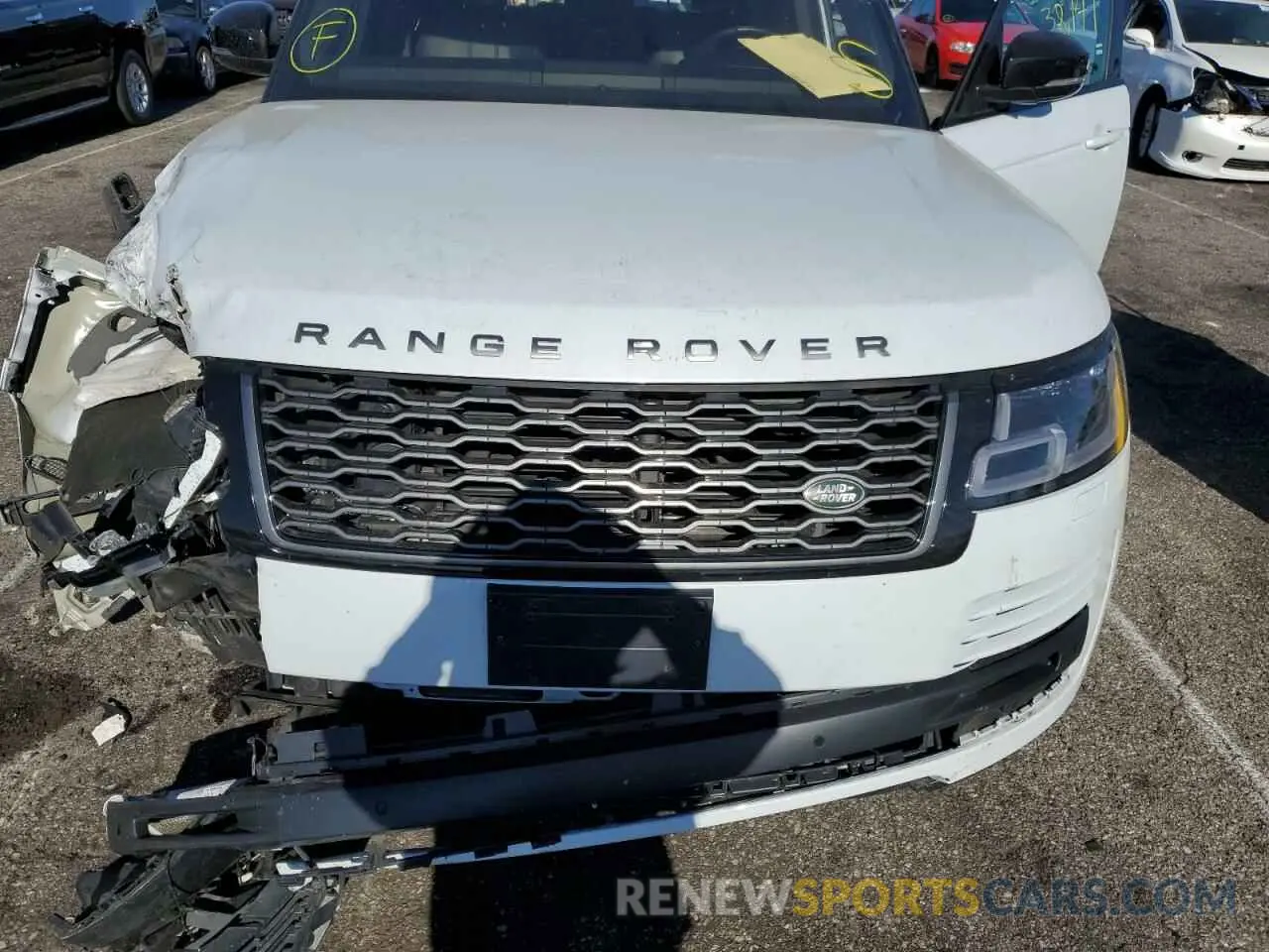 7 fotografías del automóvil dañado SALGR2SU7LA598756 LAND ROVER RANGEROVER 2020