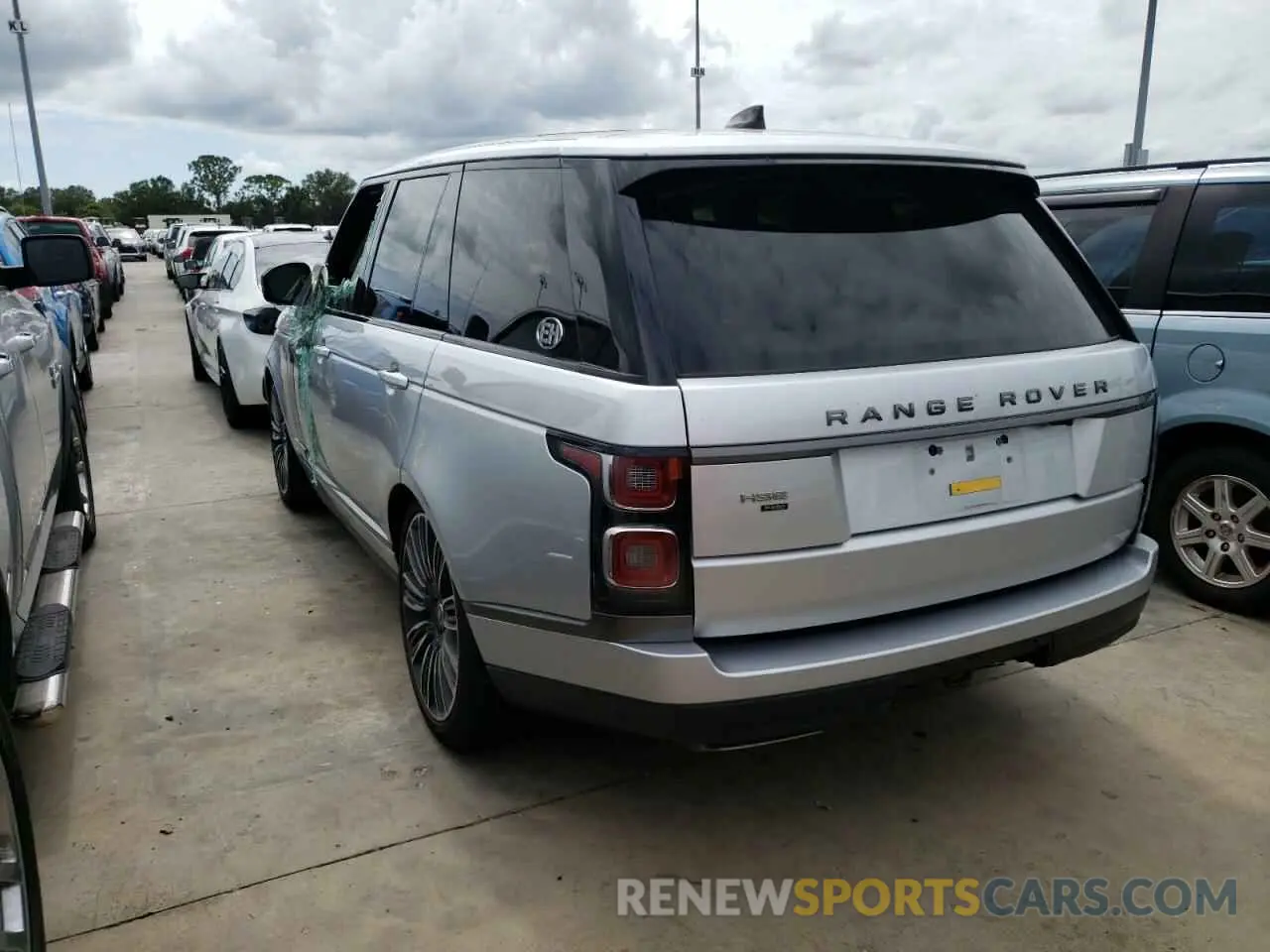 3 fotografías del automóvil dañado SALGS2RU1LA402515 LAND ROVER RANGEROVER 2020