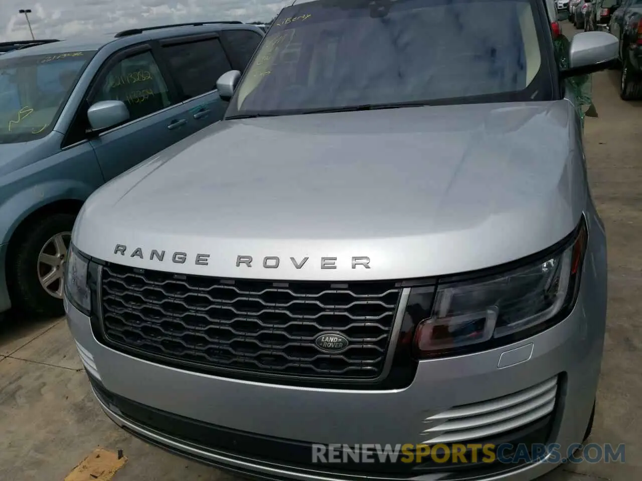 7 fotografías del automóvil dañado SALGS2RU1LA402515 LAND ROVER RANGEROVER 2020