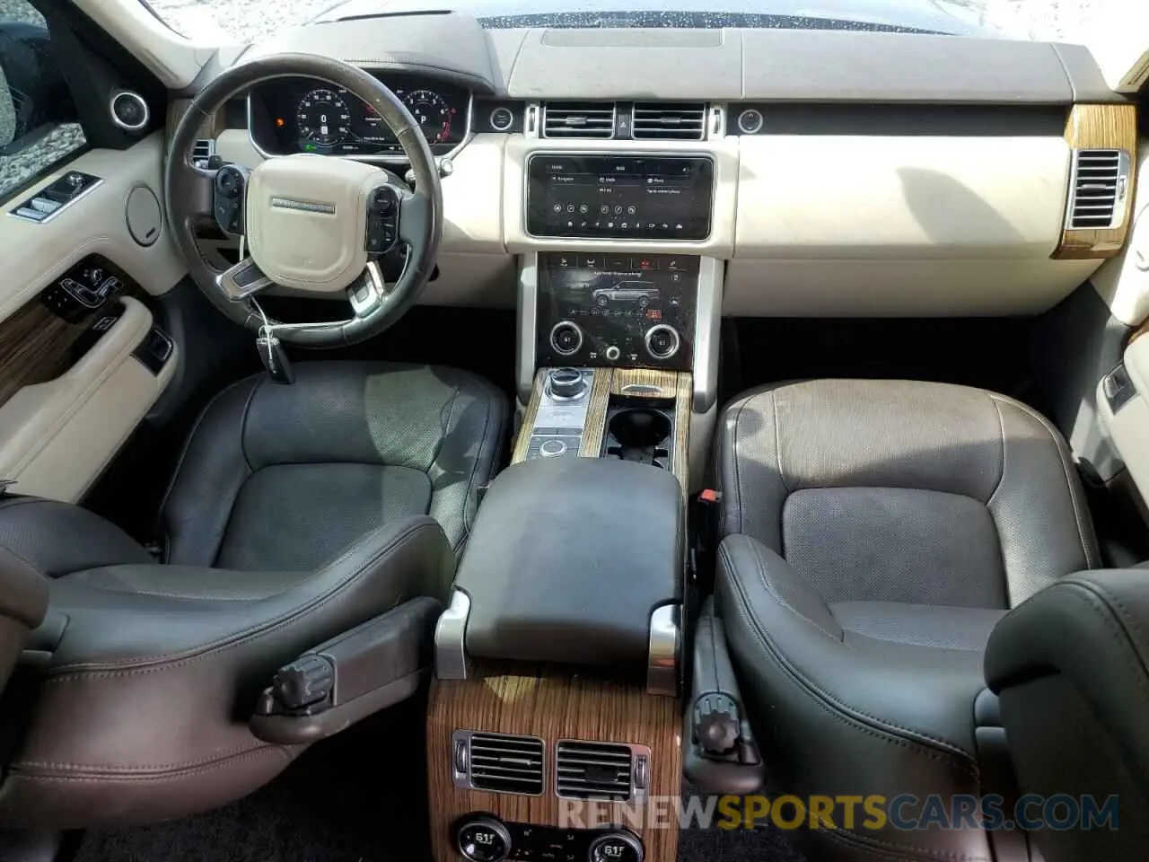 8 fotografías del automóvil dañado SALGS2RU4LA567748 LAND ROVER RANGEROVER 2020