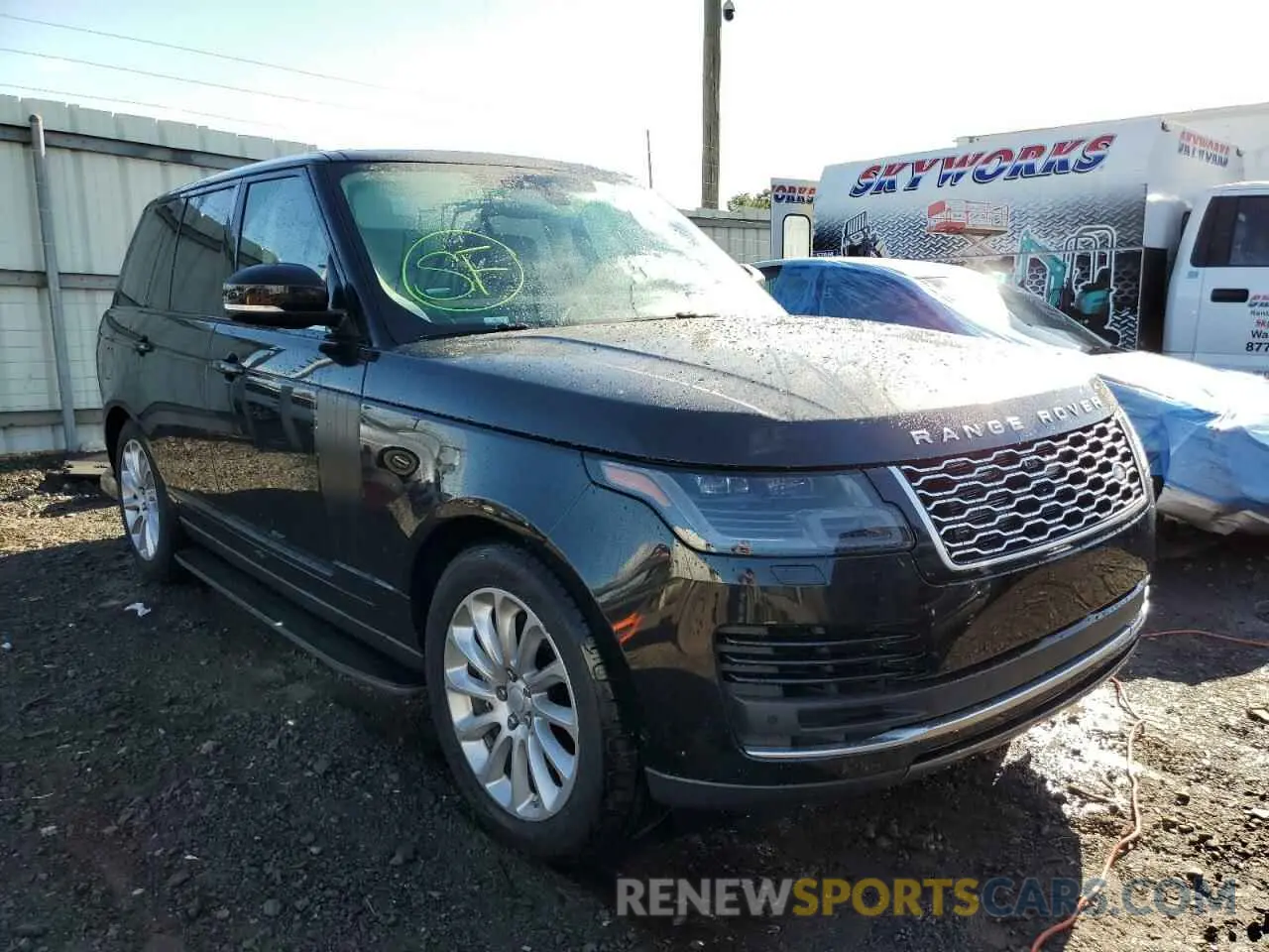 1 fotografías del automóvil dañado SALGS2RU5LA401724 LAND ROVER RANGEROVER 2020