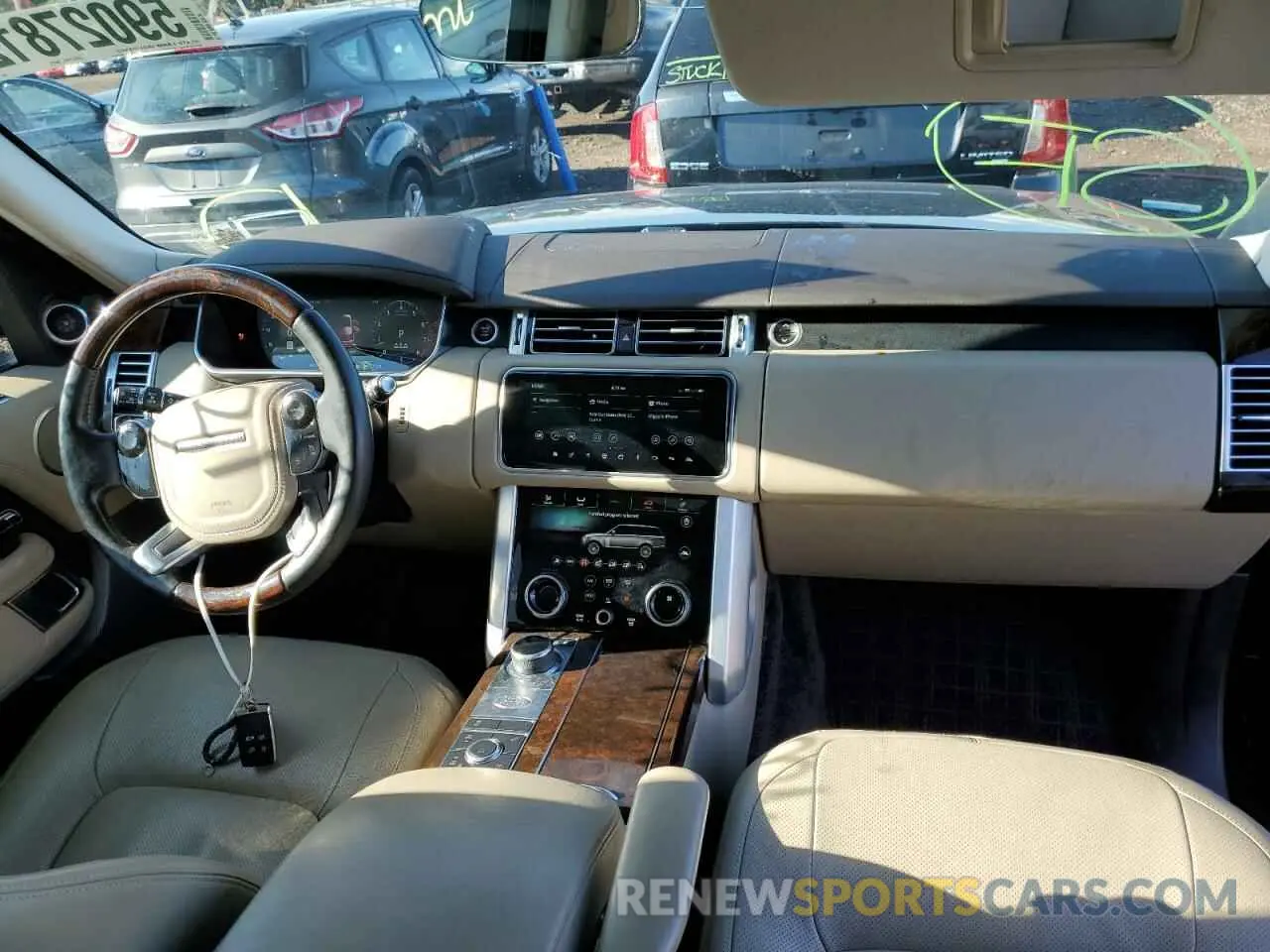 5 fotografías del automóvil dañado SALGS2RU5LA401724 LAND ROVER RANGEROVER 2020