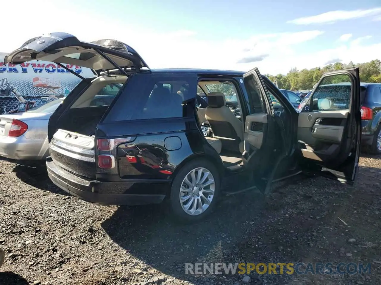 9 fotografías del automóvil dañado SALGS2RU5LA401724 LAND ROVER RANGEROVER 2020