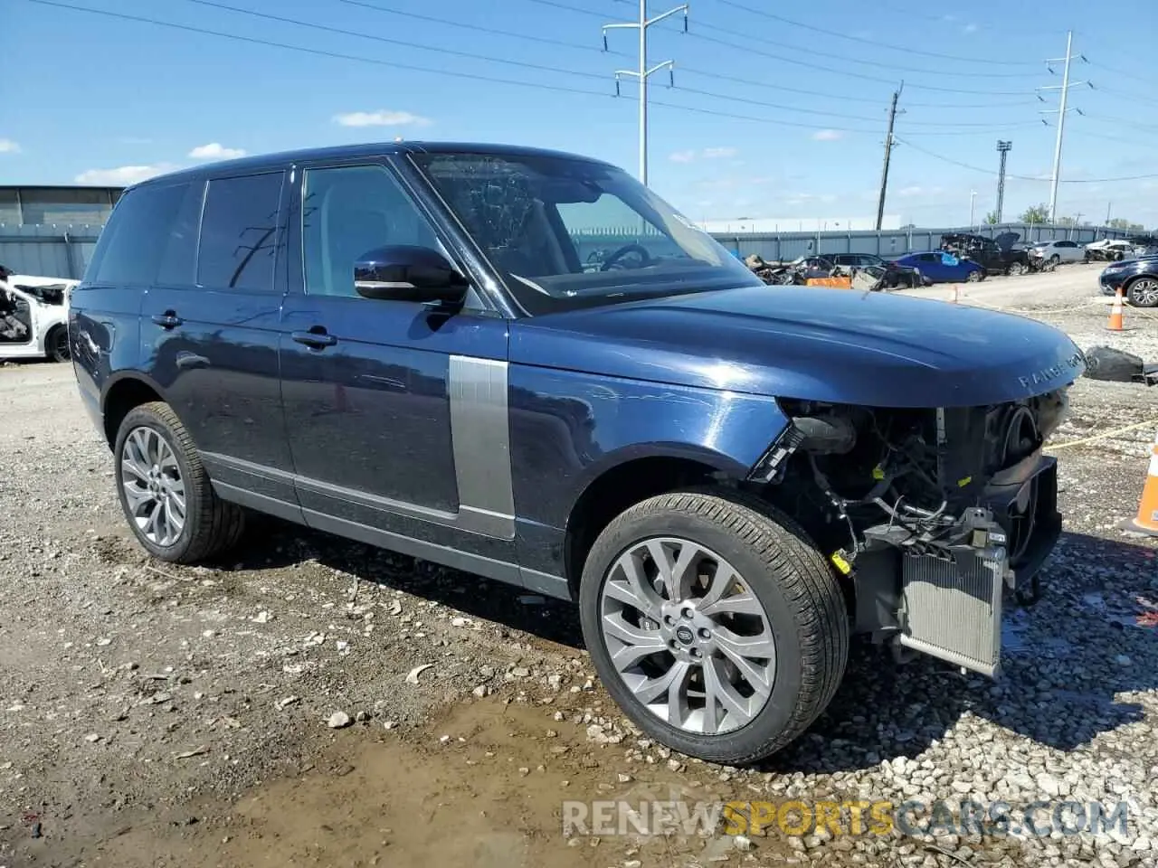 4 fotografías del automóvil dañado SALGS2RU5LA585658 LAND ROVER RANGEROVER 2020