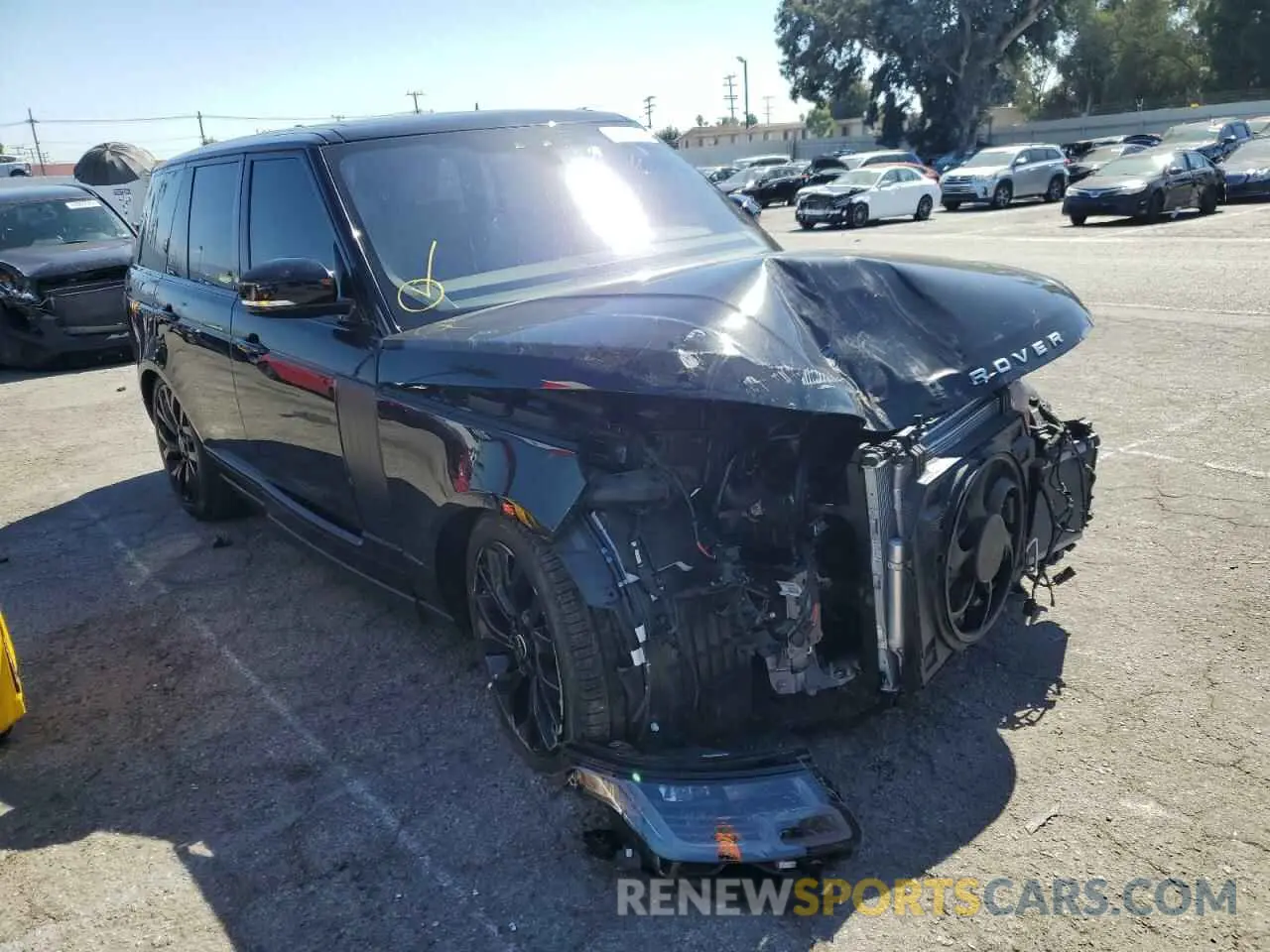 1 fotografías del automóvil dañado SALGS2RU6LA579741 LAND ROVER RANGEROVER 2020