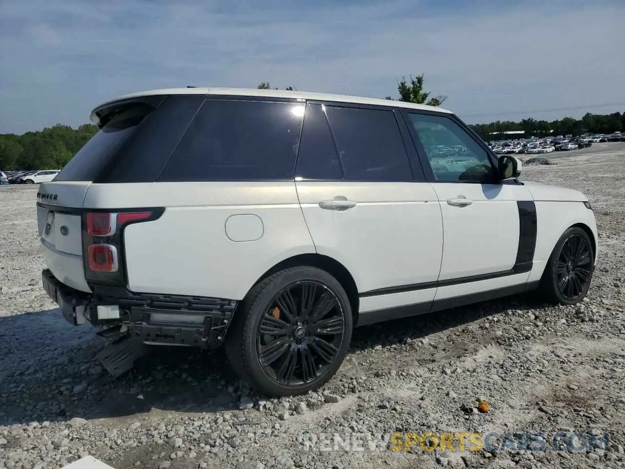 3 fotografías del automóvil dañado SALGS2RU7LA574256 LAND ROVER RANGEROVER 2020
