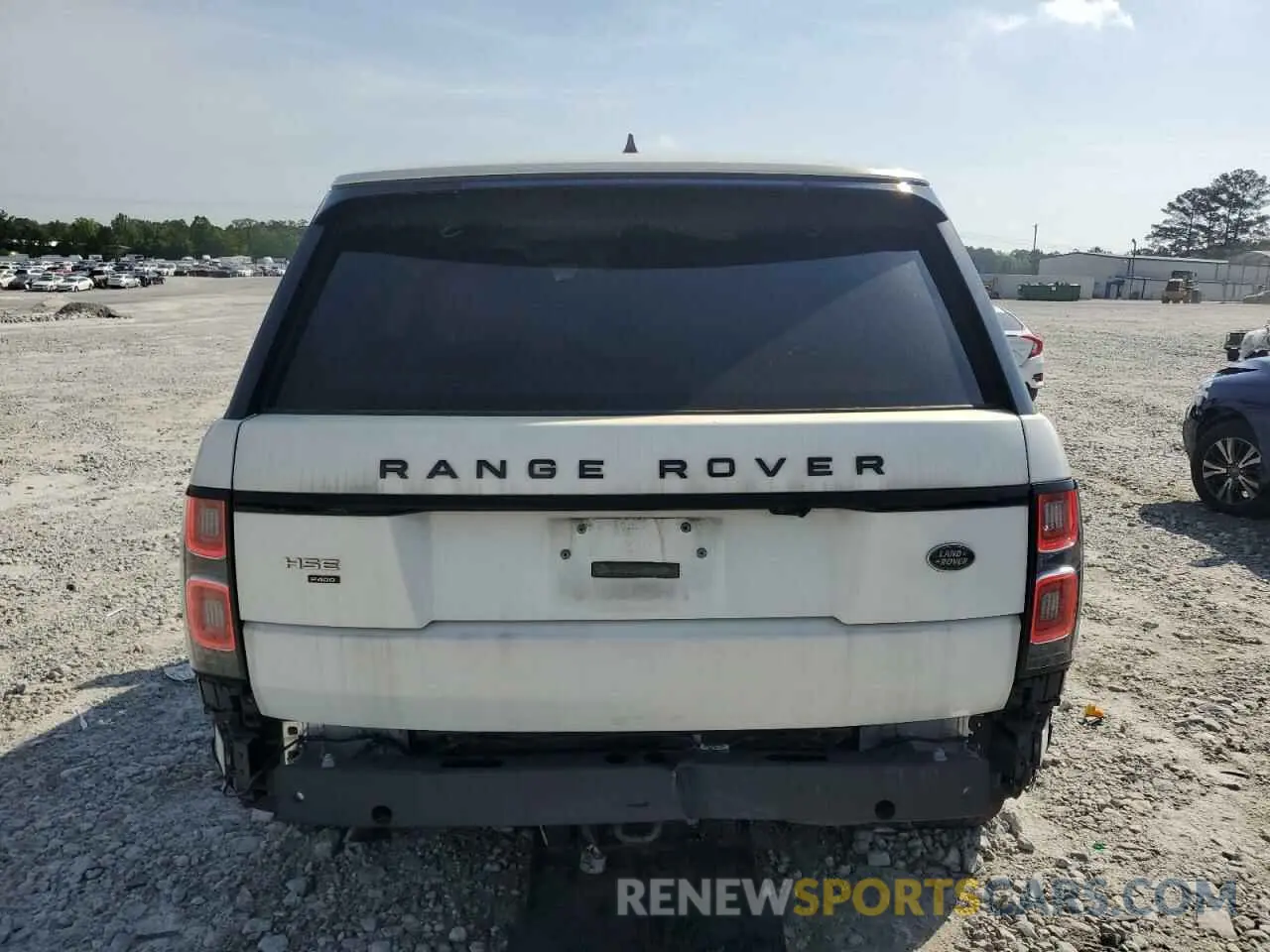 6 fotografías del automóvil dañado SALGS2RU7LA574256 LAND ROVER RANGEROVER 2020