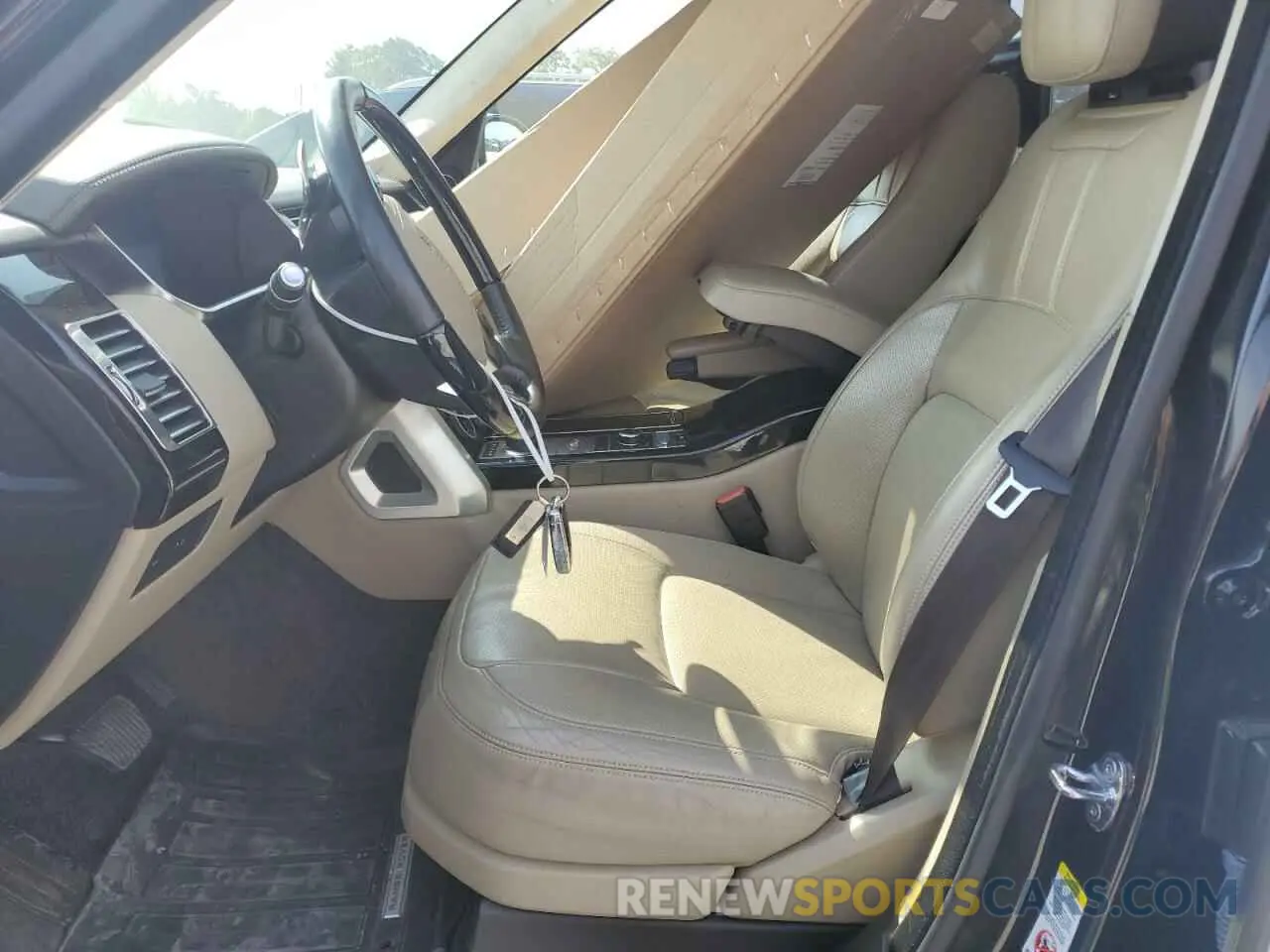 7 fotografías del automóvil dañado SALGS2RU7LA574256 LAND ROVER RANGEROVER 2020