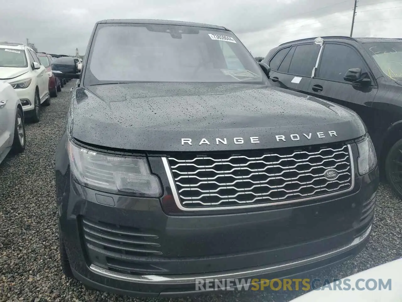 5 fotografías del automóvil dañado SALGS2RUXLA573957 LAND ROVER RANGEROVER 2020