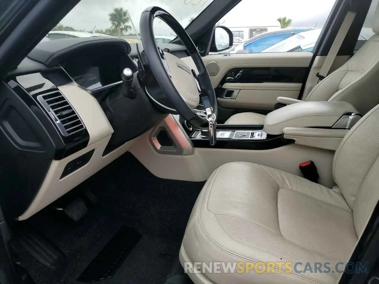 7 fotografías del automóvil dañado SALGS2RUXLA573957 LAND ROVER RANGEROVER 2020