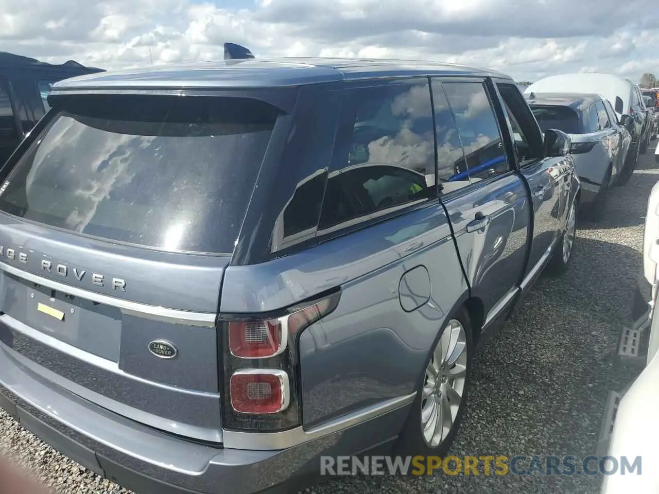 3 fotografías del automóvil dañado SALGS2RUXLA583341 LAND ROVER RANGEROVER 2020