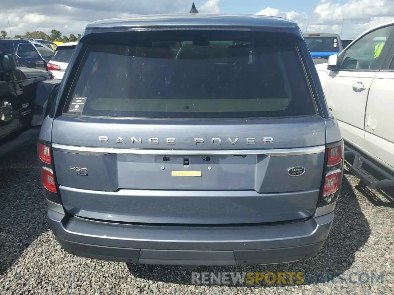 6 fotografías del automóvil dañado SALGS2RUXLA583341 LAND ROVER RANGEROVER 2020