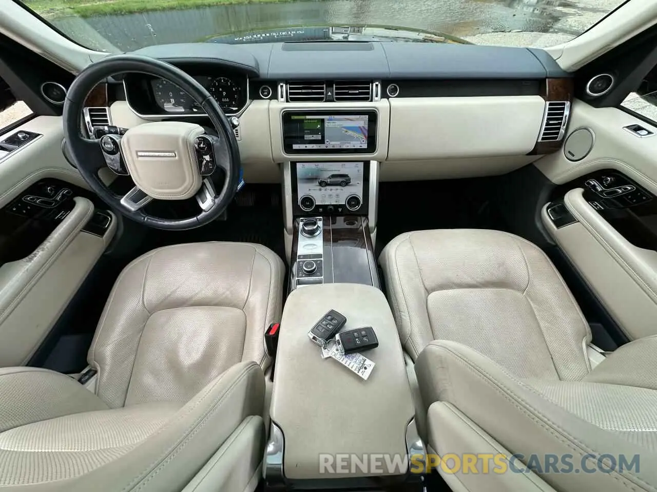 9 fotografías del automóvil dañado SALGS2RUXLA598308 LAND ROVER RANGEROVER 2020