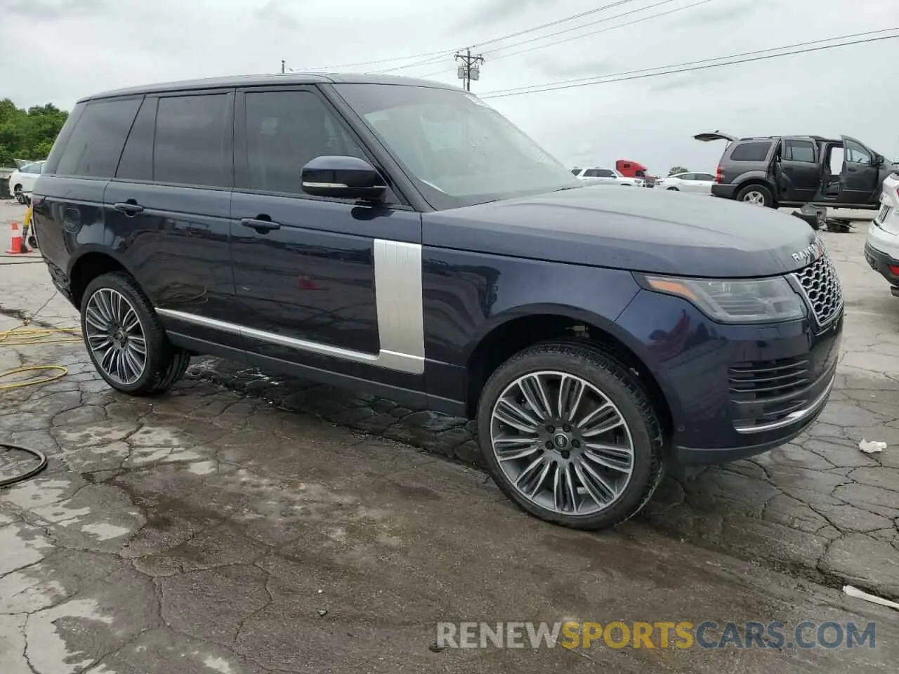 4 fotografías del automóvil dañado SALGS2SE6LA584151 LAND ROVER RANGEROVER 2020