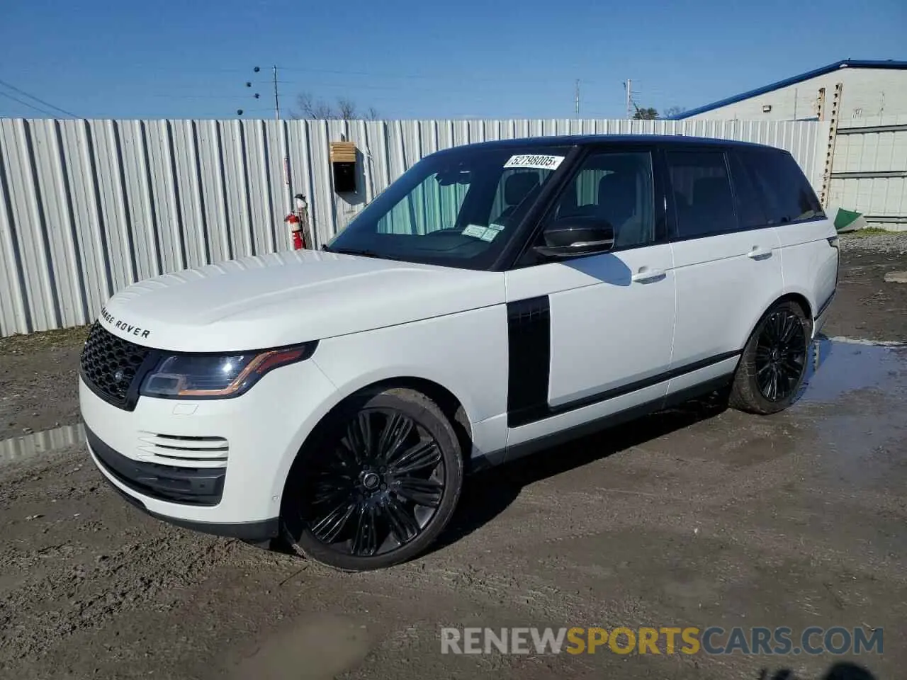 1 fotografías del automóvil dañado SALGS2SE8LA579131 LAND ROVER RANGEROVER 2020