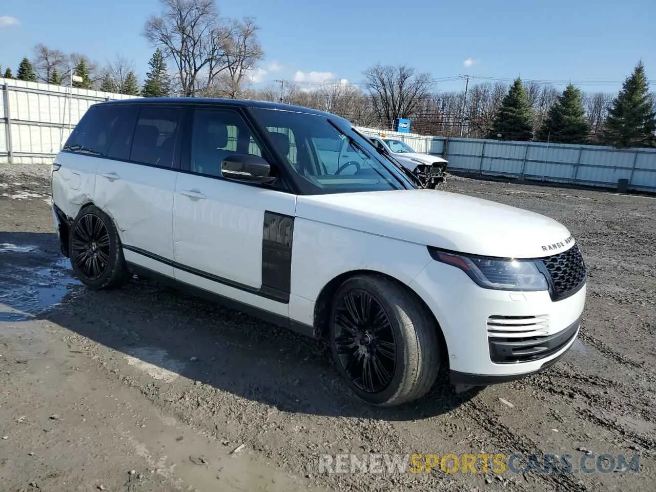 4 fotografías del automóvil dañado SALGS2SE8LA579131 LAND ROVER RANGEROVER 2020