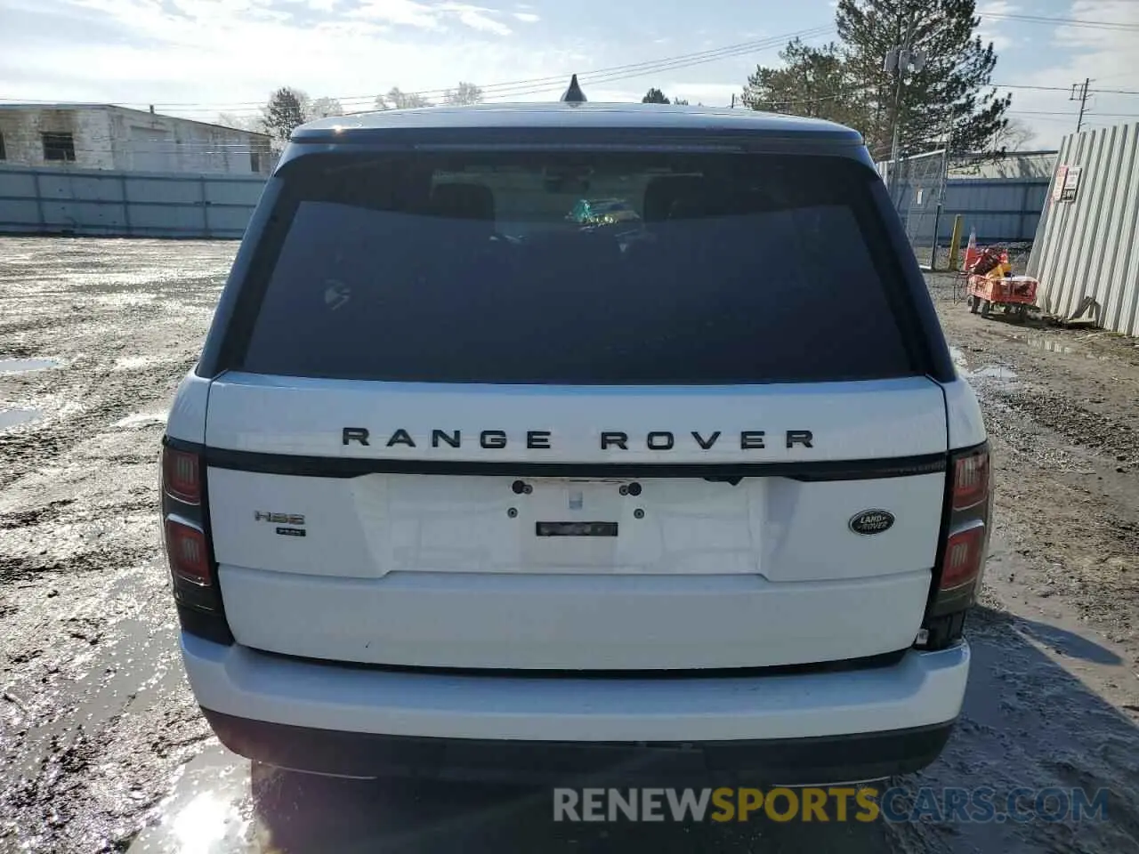 6 fotografías del automóvil dañado SALGS2SE8LA579131 LAND ROVER RANGEROVER 2020