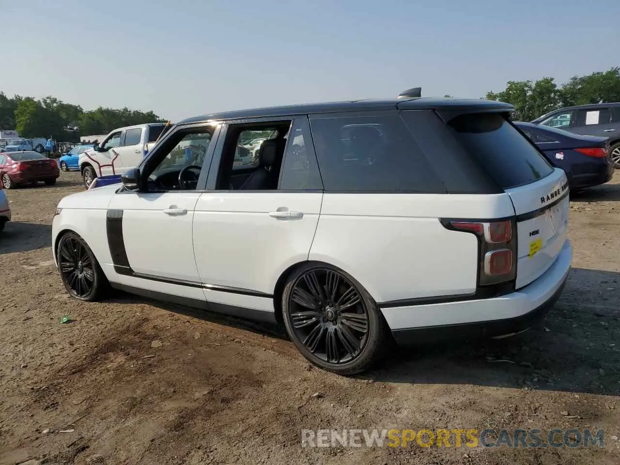 2 fotografías del automóvil dañado SALGS2SEXLA578157 LAND ROVER RANGEROVER 2020