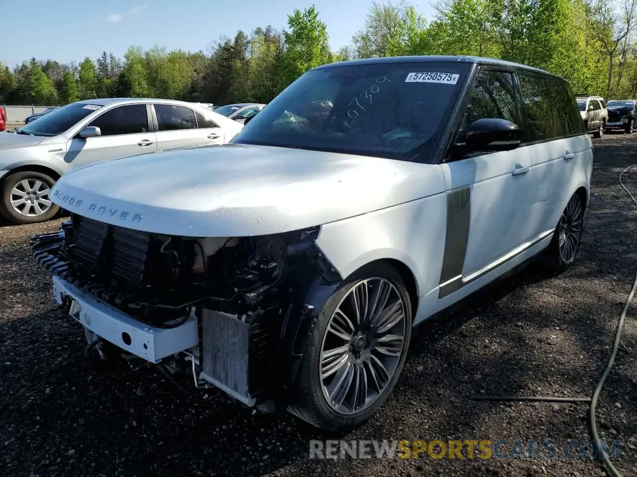 1 fotografías del automóvil dañado SALGV2SE7LA595246 LAND ROVER RANGEROVER 2020