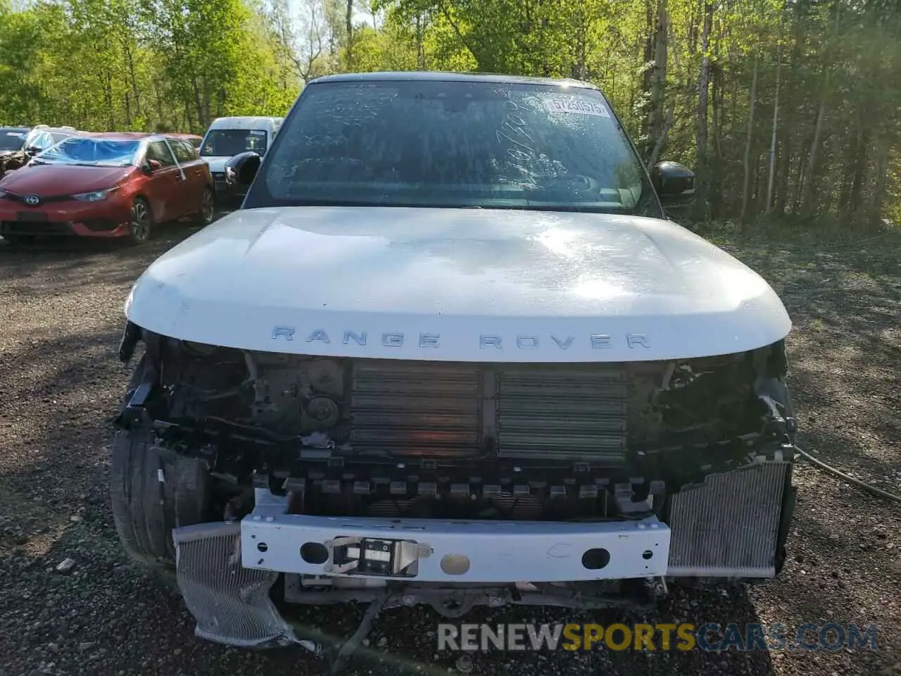 5 fotografías del automóvil dañado SALGV2SE7LA595246 LAND ROVER RANGEROVER 2020