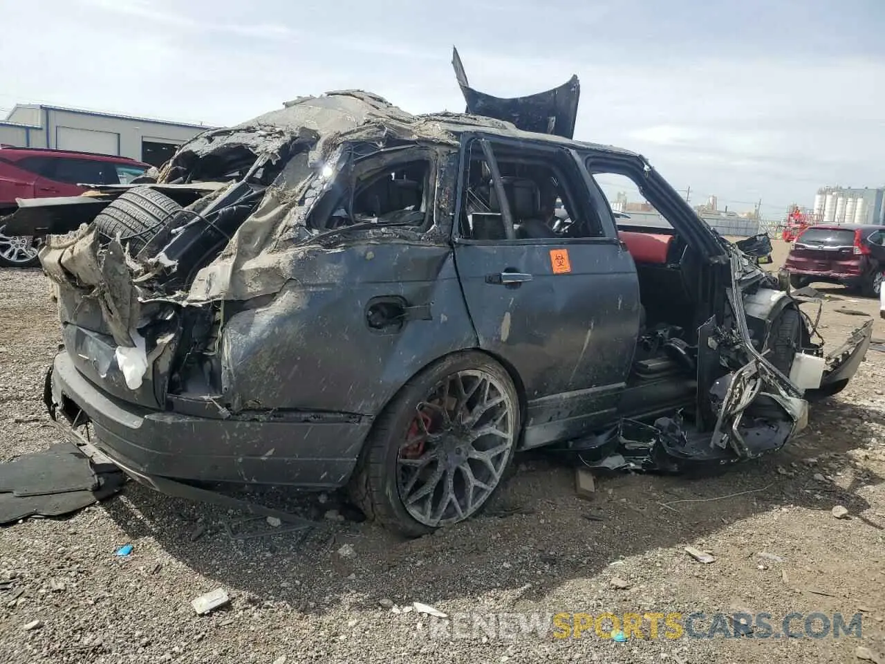 3 fotografías del automóvil dañado SALGW2RE2LA580463 LAND ROVER RANGEROVER 2020