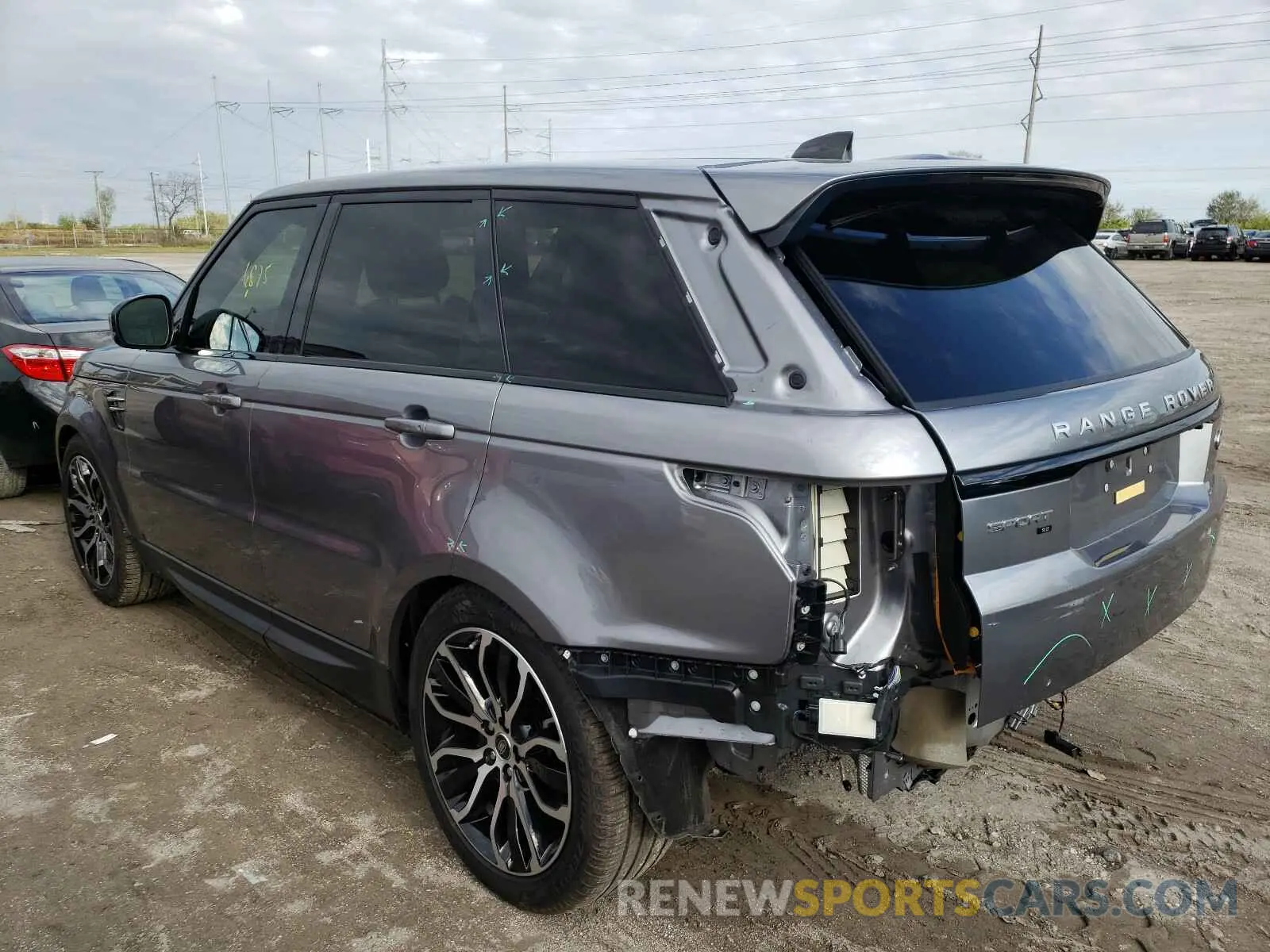 3 fotografías del automóvil dañado SALWG2SU9LA886411 LAND ROVER RANGEROVER 2020