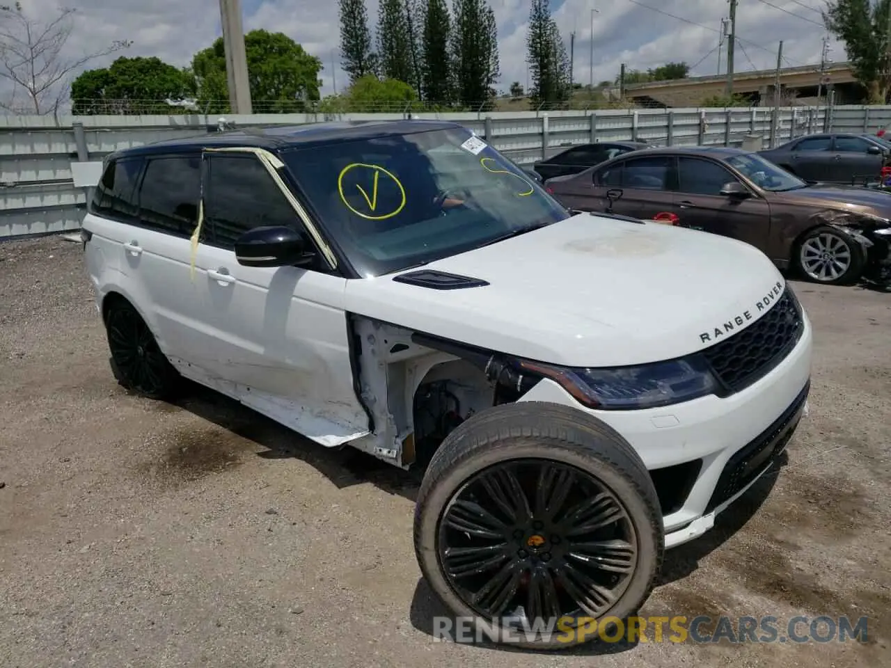 1 fotografías del automóvil dañado SALWR2SEXLA885304 LAND ROVER RANGEROVER 2020