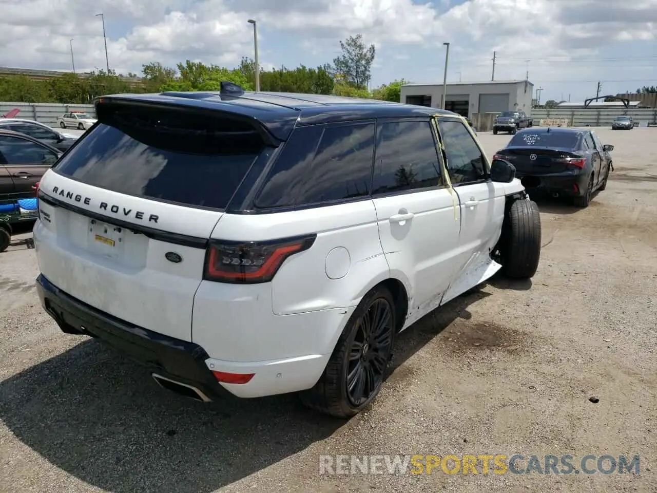 4 fotografías del automóvil dañado SALWR2SEXLA885304 LAND ROVER RANGEROVER 2020