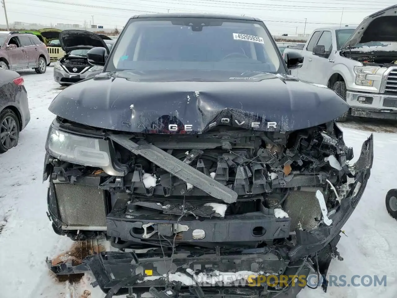 5 fotografías del automóvil dañado SALWR2SU1LA740479 LAND ROVER RANGEROVER 2020