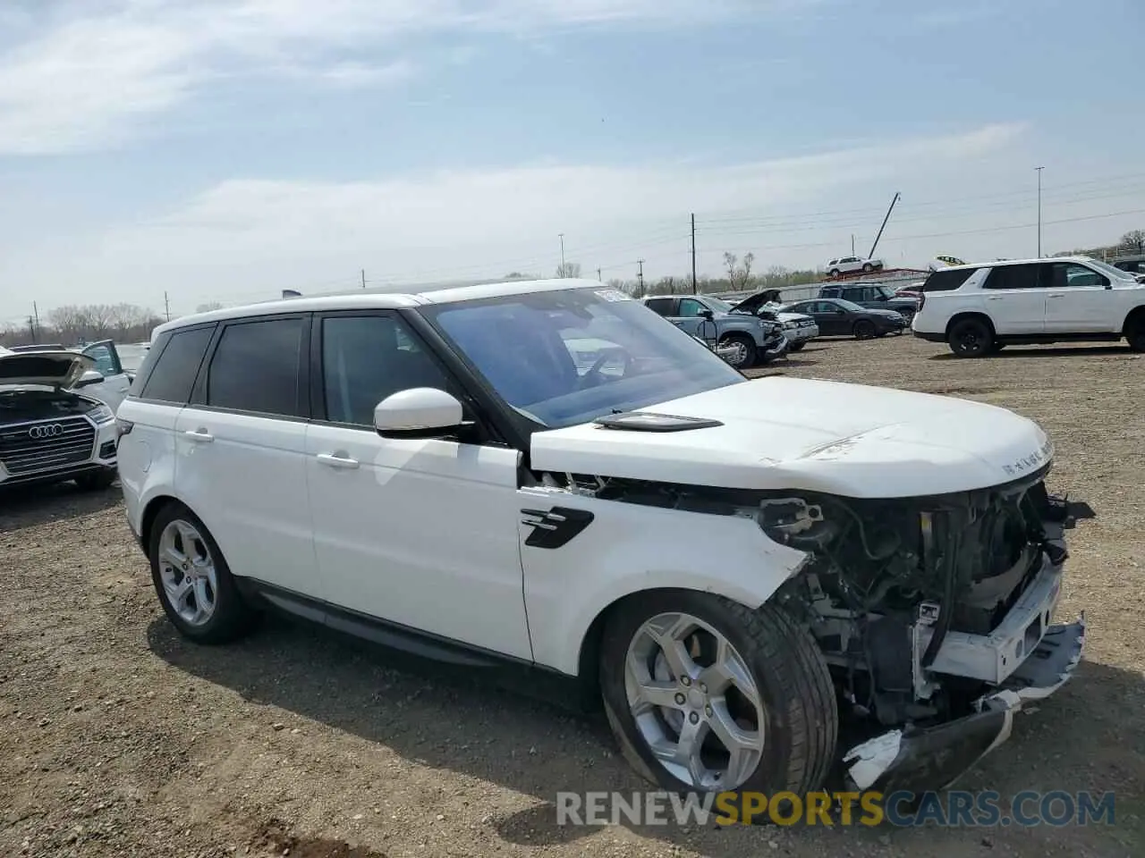 4 fotografías del automóvil dañado SALWR2SU3LA700873 LAND ROVER RANGEROVER 2020