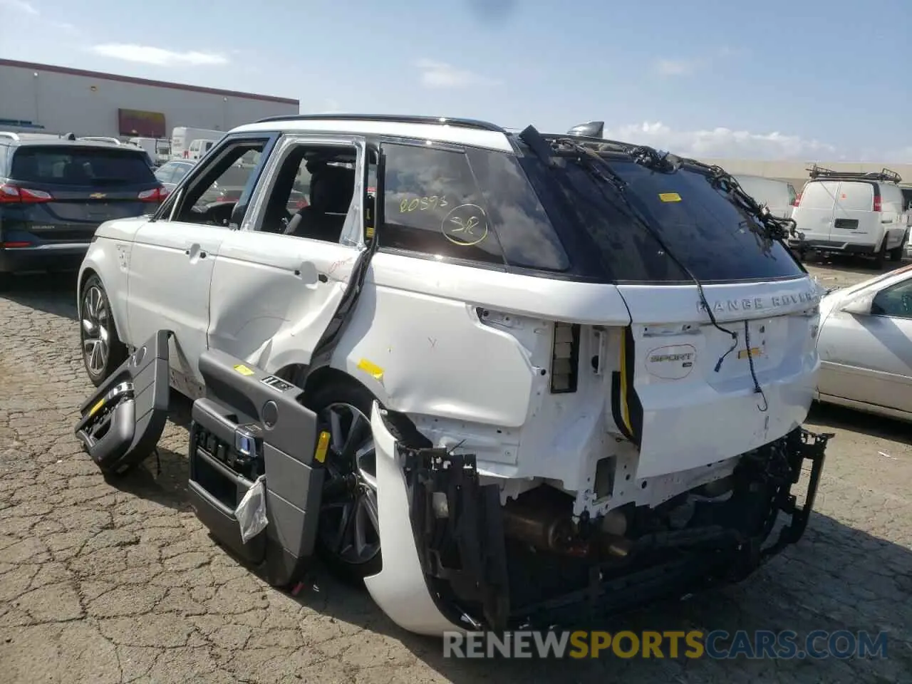 3 fotografías del automóvil dañado SALWR2SU5LA710126 LAND ROVER RANGEROVER 2020