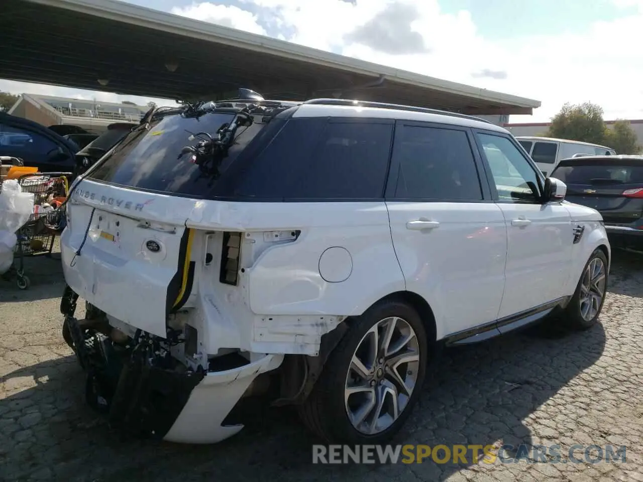 4 fotografías del automóvil dañado SALWR2SU5LA710126 LAND ROVER RANGEROVER 2020