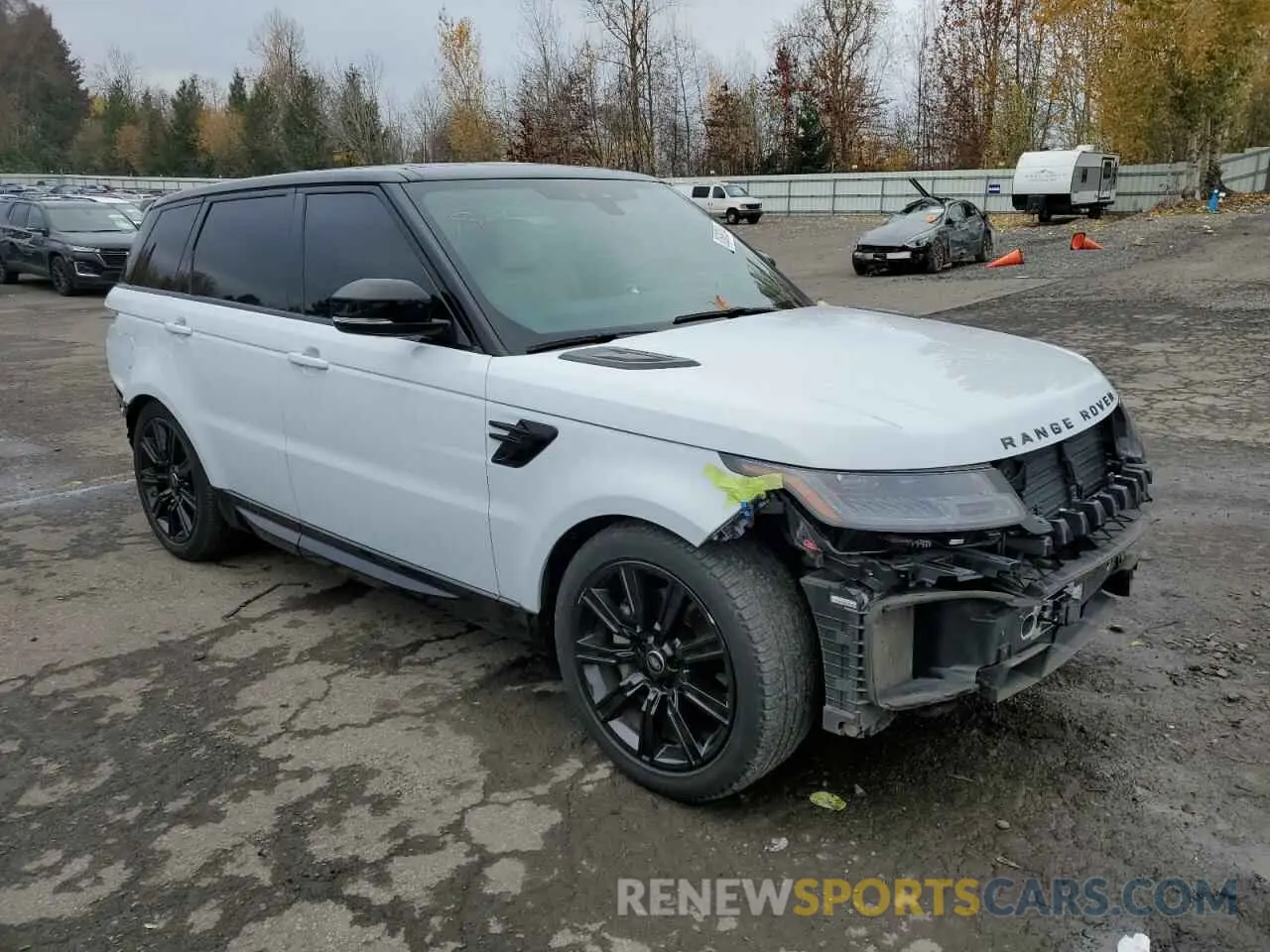 4 fotografías del automóvil dañado SALWR2SU7LA723749 LAND ROVER RANGEROVER 2020