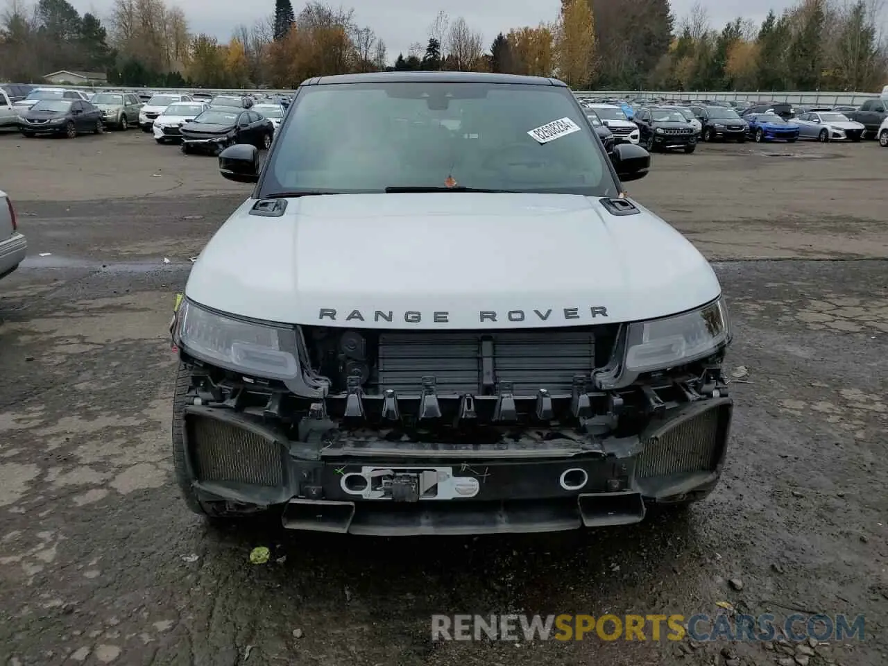 5 fotografías del automóvil dañado SALWR2SU7LA723749 LAND ROVER RANGEROVER 2020
