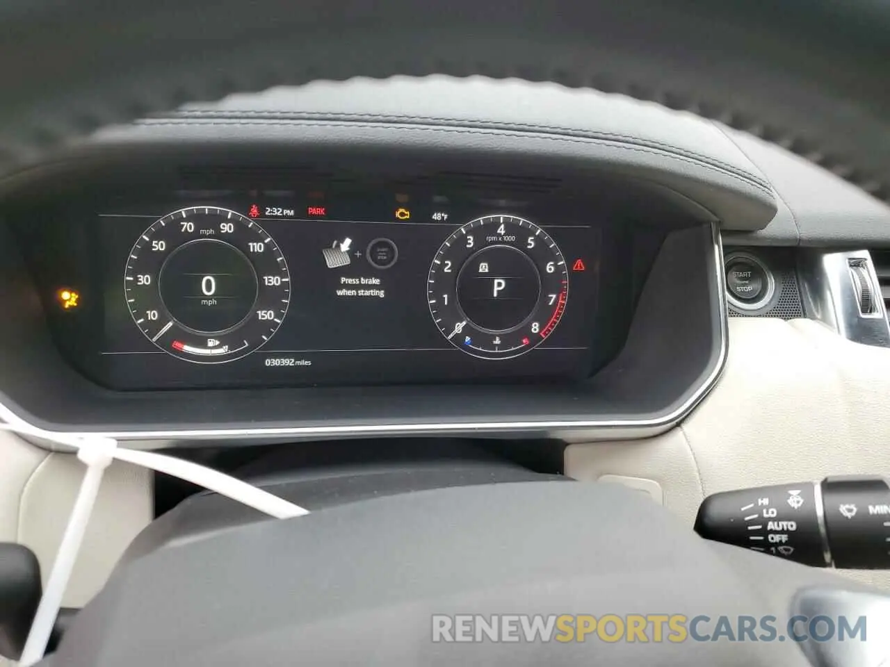 9 fotografías del automóvil dañado SALWR2SU7LA723749 LAND ROVER RANGEROVER 2020