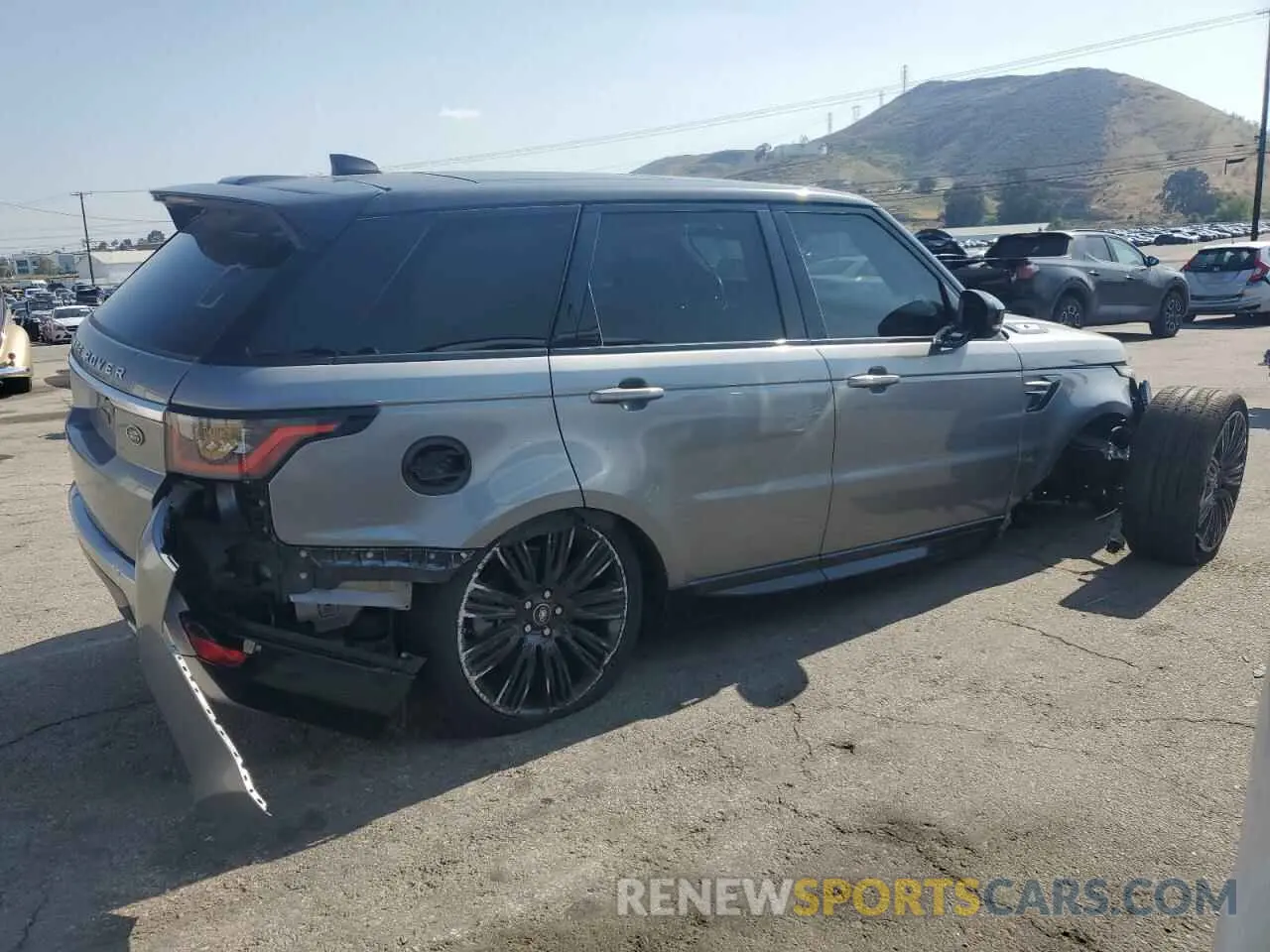 3 fotografías del automóvil dañado SALWR2SU8LA701405 LAND ROVER RANGEROVER 2020