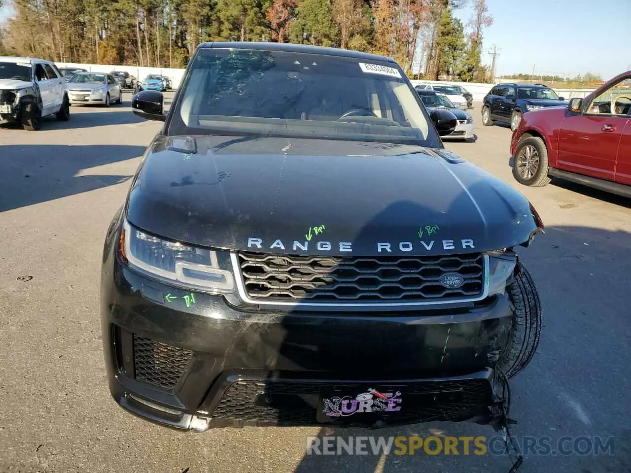 5 fotografías del automóvil dañado SALWR2SUXLA899789 LAND ROVER RANGEROVER 2020