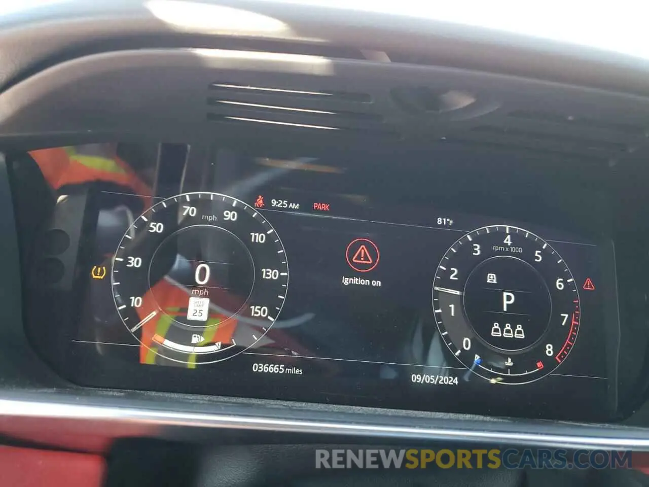 9 fotografías del automóvil dañado SALWS2RU1LA748754 LAND ROVER RANGEROVER 2020