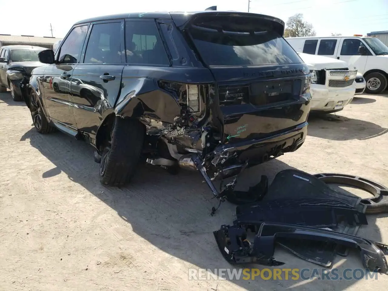 3 fotografías del automóvil dañado SALWS2RU1LA889078 LAND ROVER RANGEROVER 2020