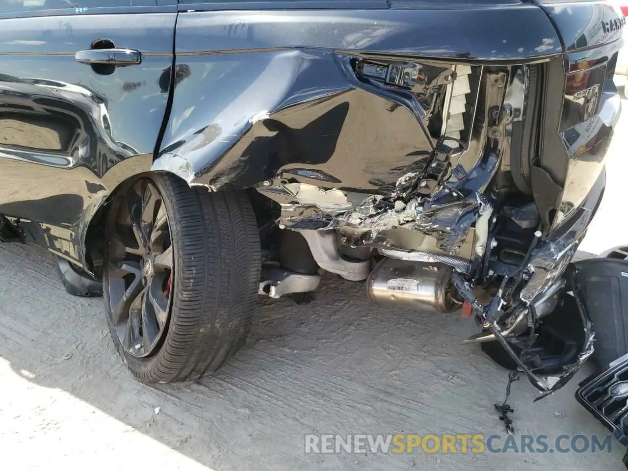 9 fotografías del automóvil dañado SALWS2RU1LA889078 LAND ROVER RANGEROVER 2020