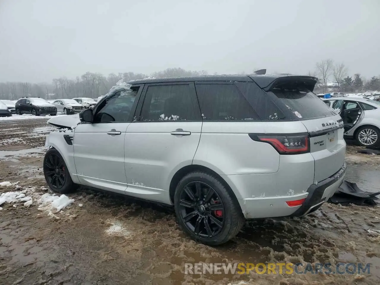2 fotografías del automóvil dañado SALWS2RU3LA707803 LAND ROVER RANGEROVER 2020