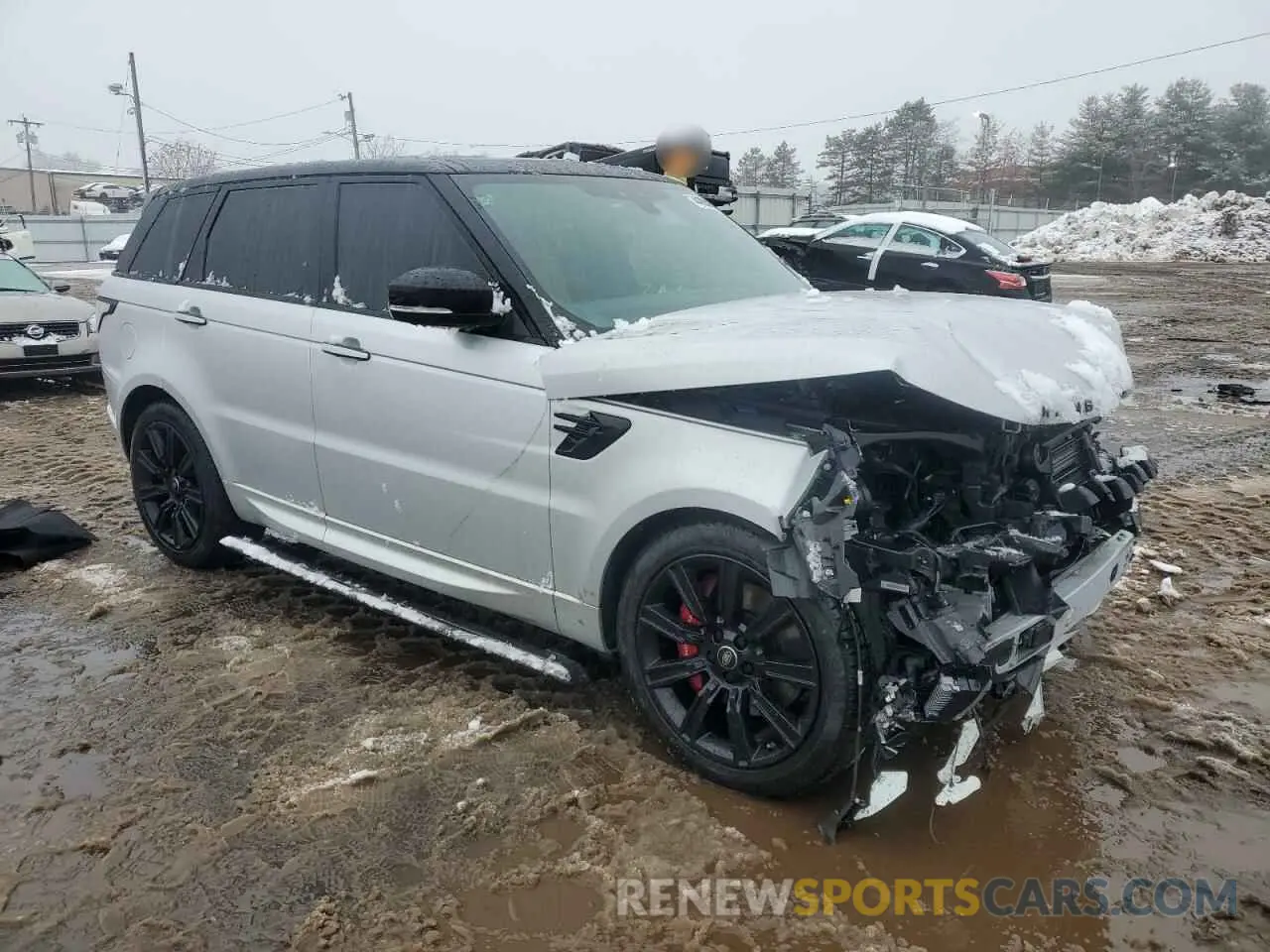 4 fotografías del automóvil dañado SALWS2RU3LA707803 LAND ROVER RANGEROVER 2020
