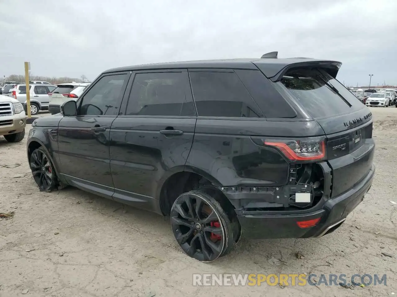 2 fotografías del automóvil dañado SALWS2RU7LA705388 LAND ROVER RANGEROVER 2020