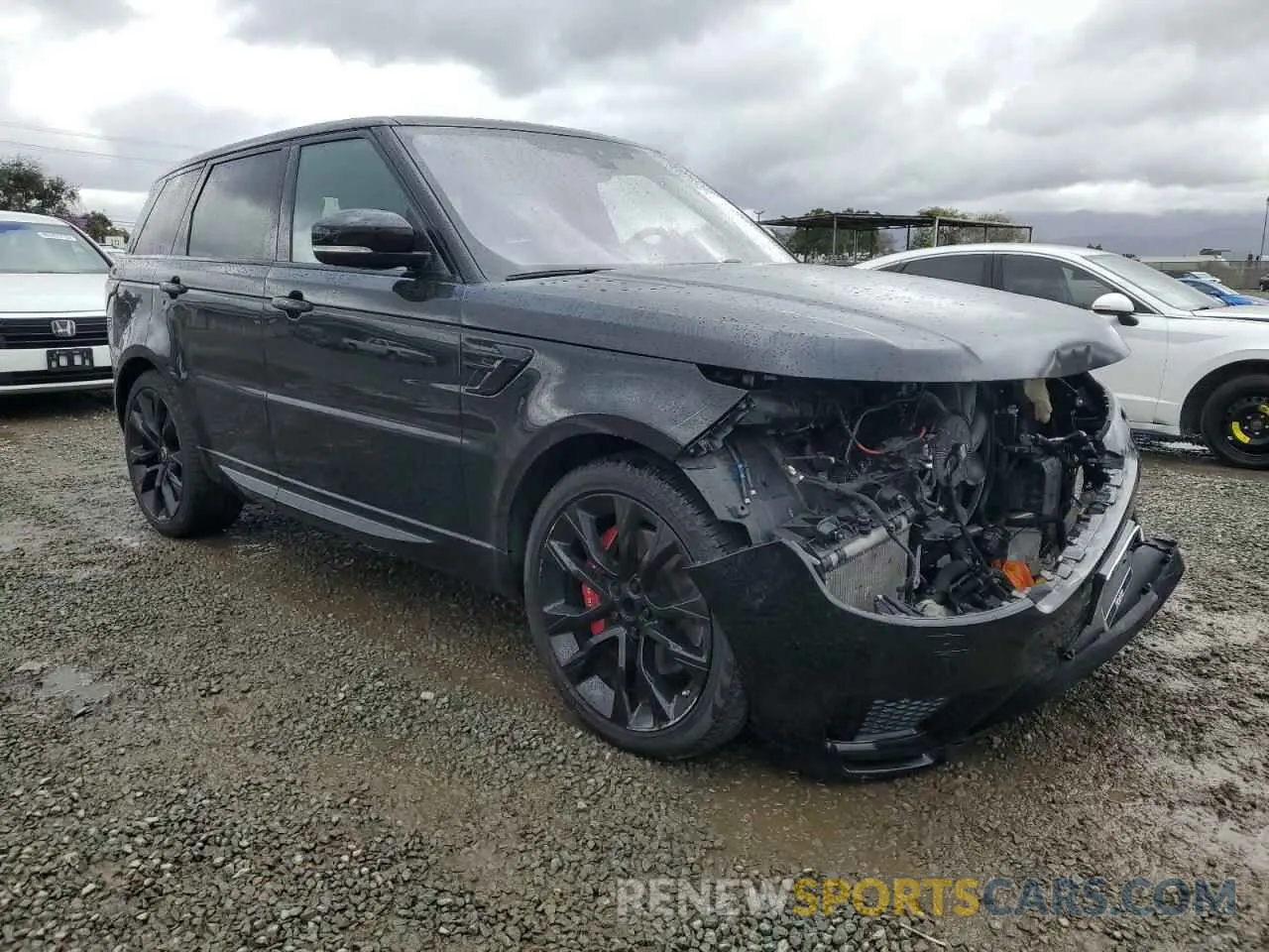 4 fotografías del automóvil dañado SALWS2RUXLA885448 LAND ROVER RANGEROVER 2020