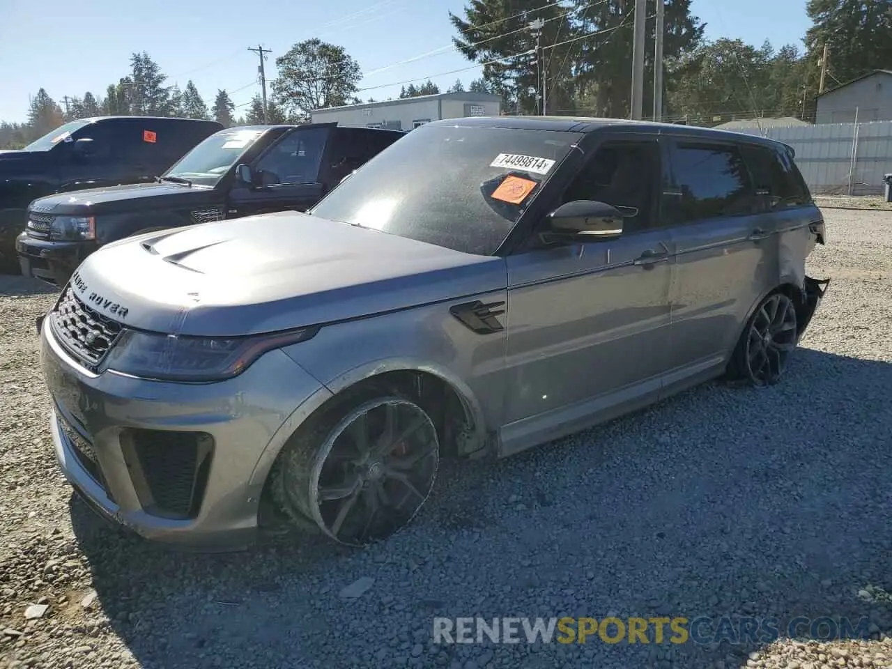 1 fotografías del automóvil dañado SALWZ2RE0LA731657 LAND ROVER RANGEROVER 2020