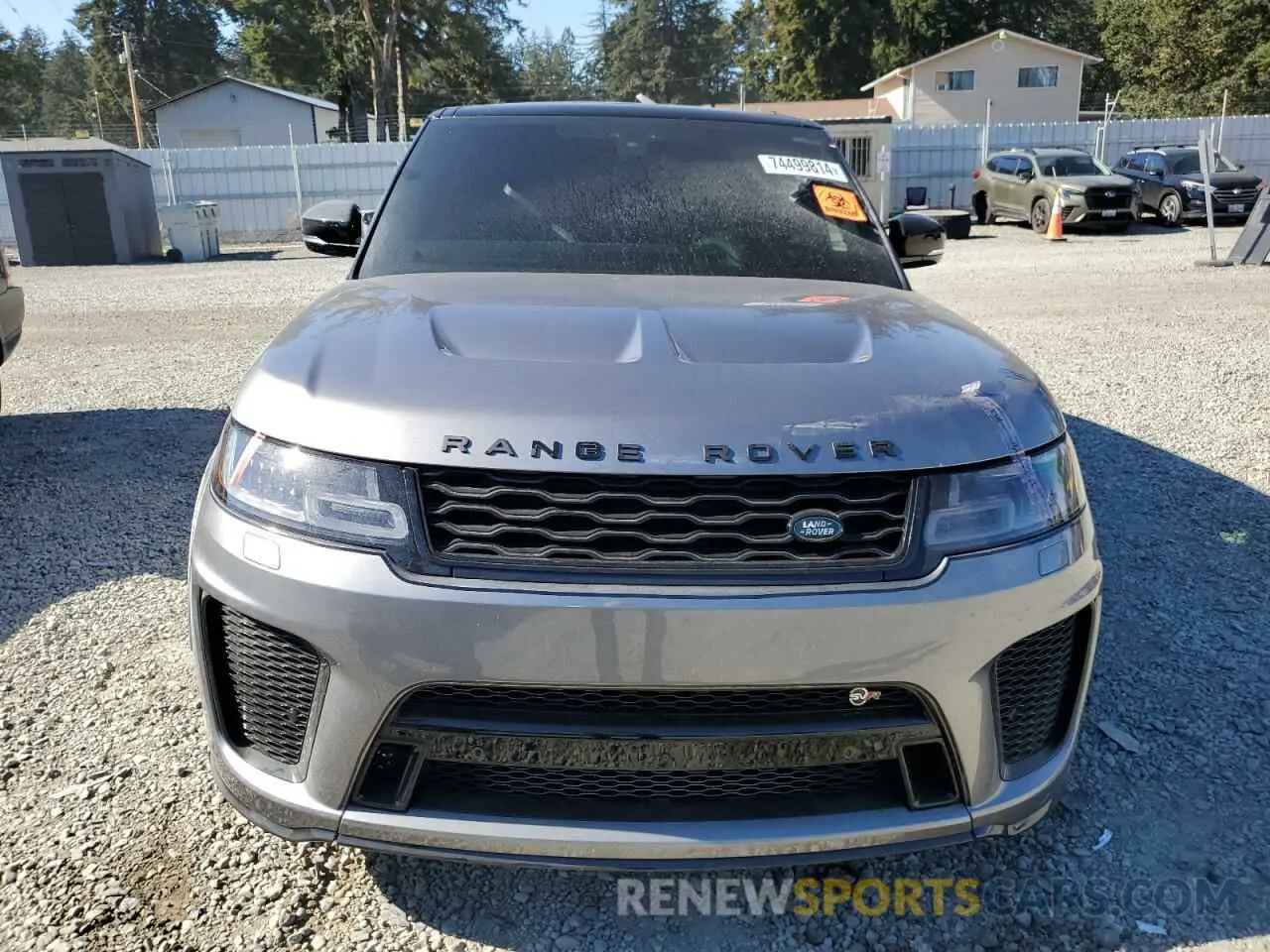 5 fotografías del automóvil dañado SALWZ2RE0LA731657 LAND ROVER RANGEROVER 2020