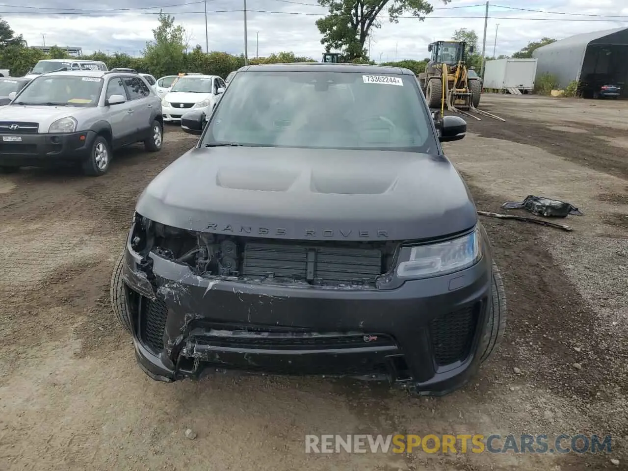 5 fotografías del automóvil dañado SALWZ2RE2LA718179 LAND ROVER RANGEROVER 2020