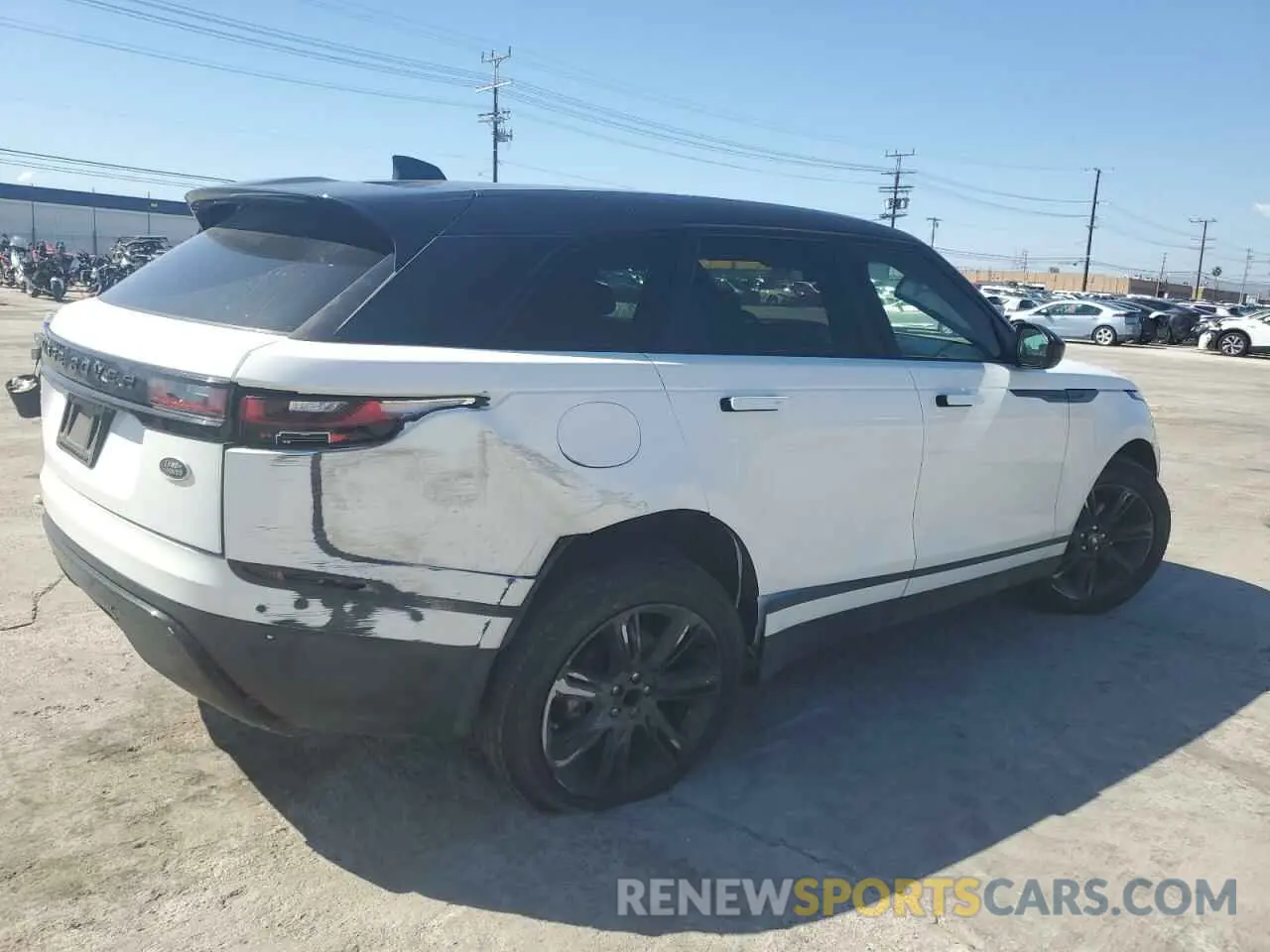 3 fotografías del automóvil dañado SALYB2EX2LA273589 LAND ROVER RANGEROVER 2020