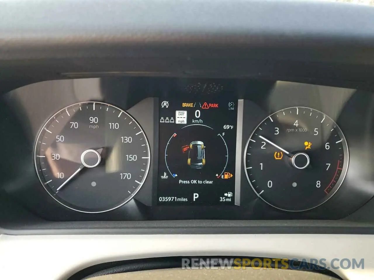 9 fotografías del automóvil dañado SALYB2EX3LA295357 LAND ROVER RANGEROVER 2020